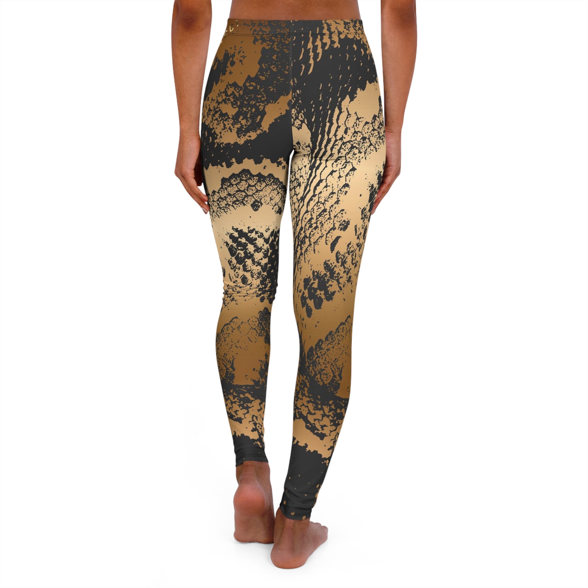 Gold Boa, Premium Sculpting leggings