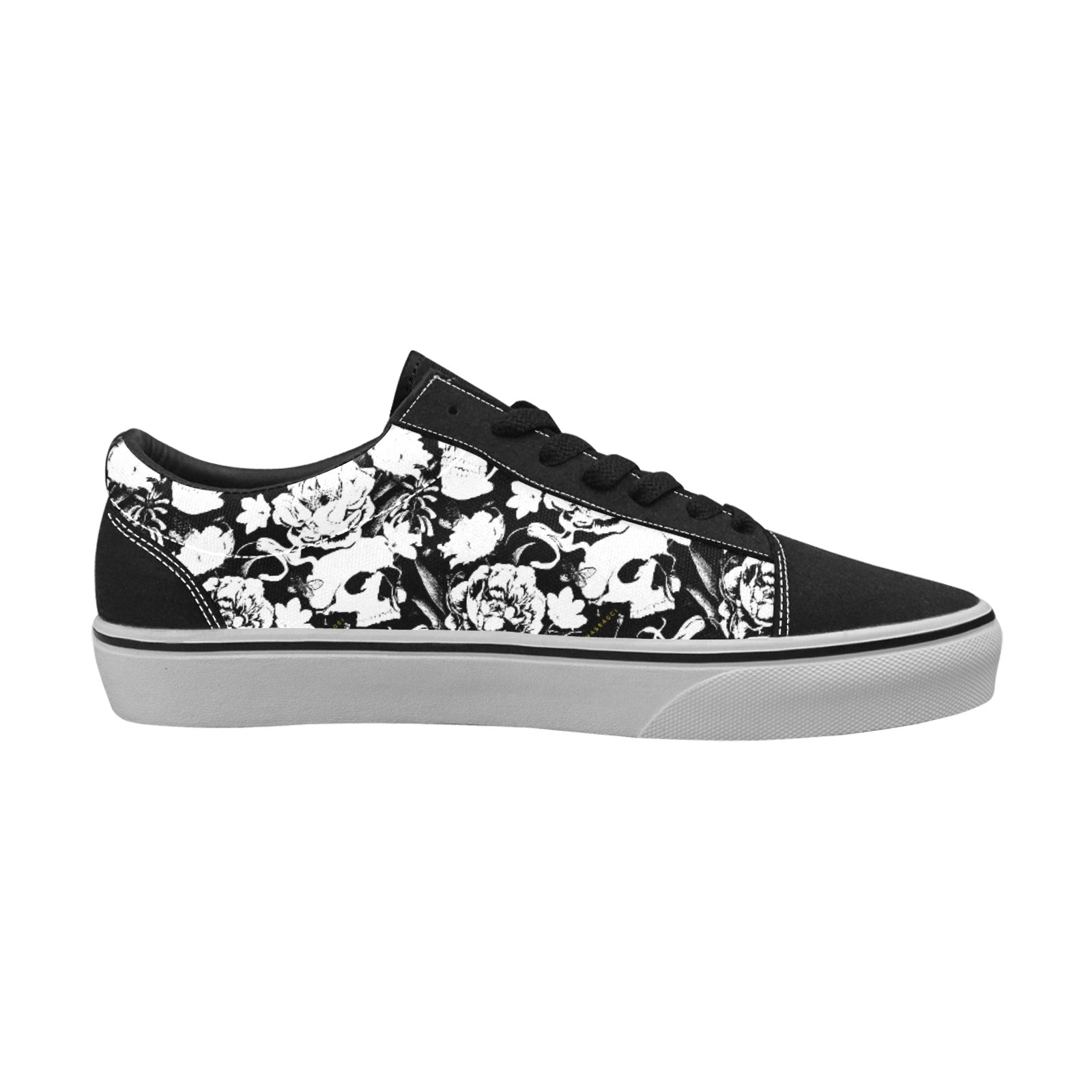 Skull Garden, Men's Lace-Up Canvas Sneakers