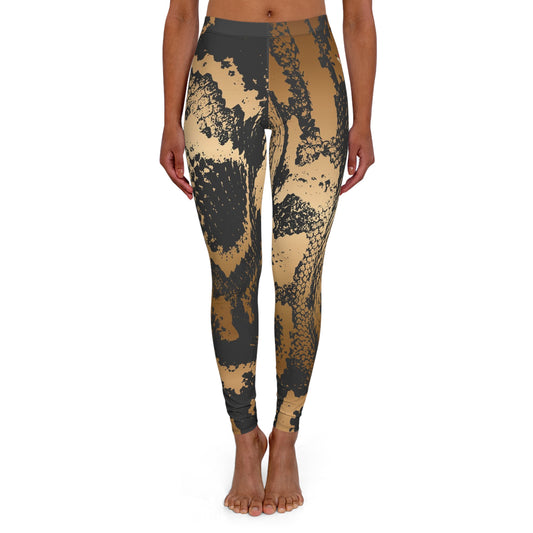 Gold Boa, Premium Sculpting leggings