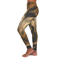 Load image into Gallery viewer, Gold Boa, Premium Sculpting leggings
