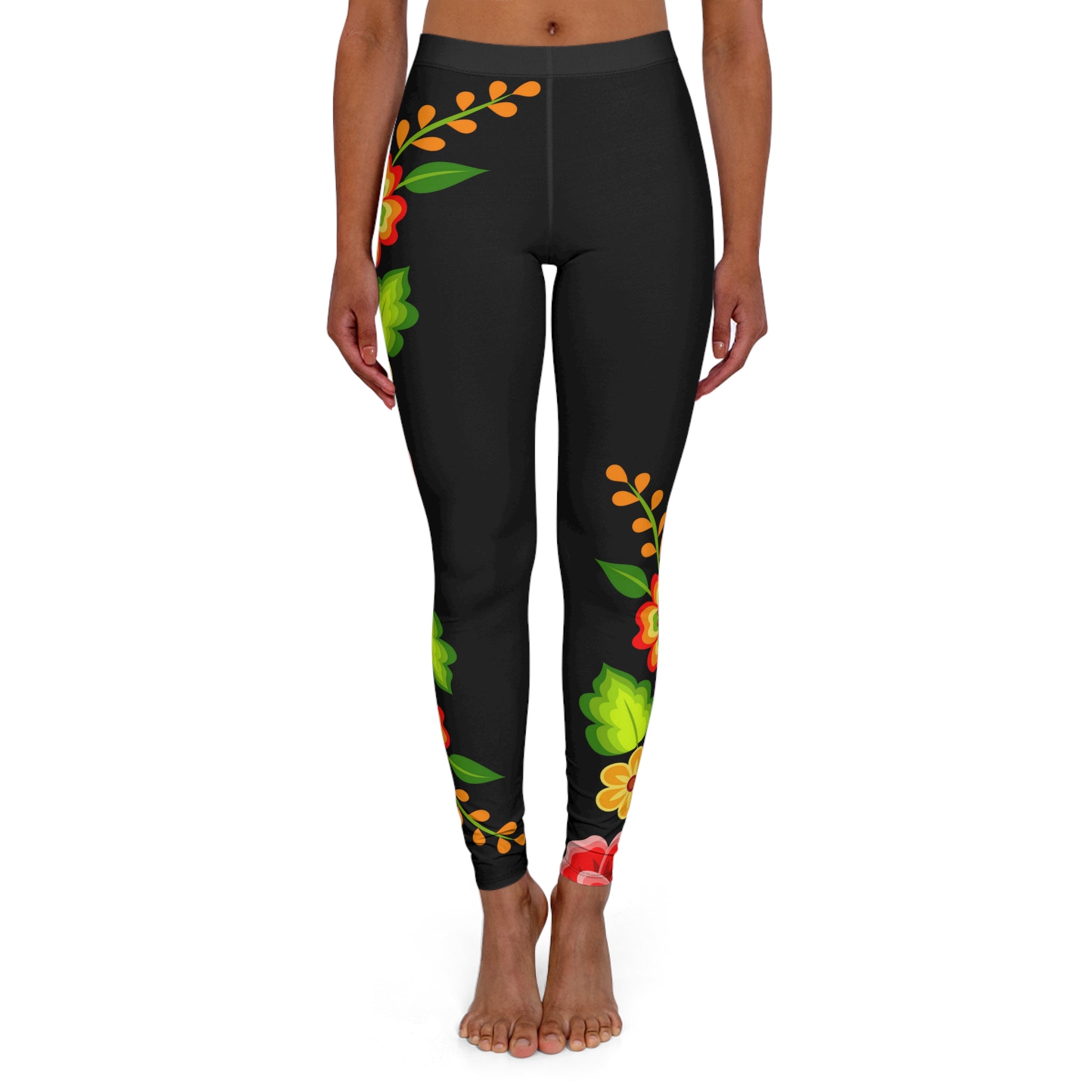 Bright vines, Premium Sculpting leggings