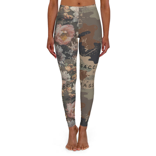 Camo flowers, Premium Sculpting leggings