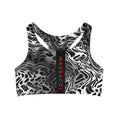 Load image into Gallery viewer, Cheetah Swirl, Seamless Sports Bra
