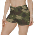 Load image into Gallery viewer, Camo Dot, Shorts and Sports Bra Full Set
