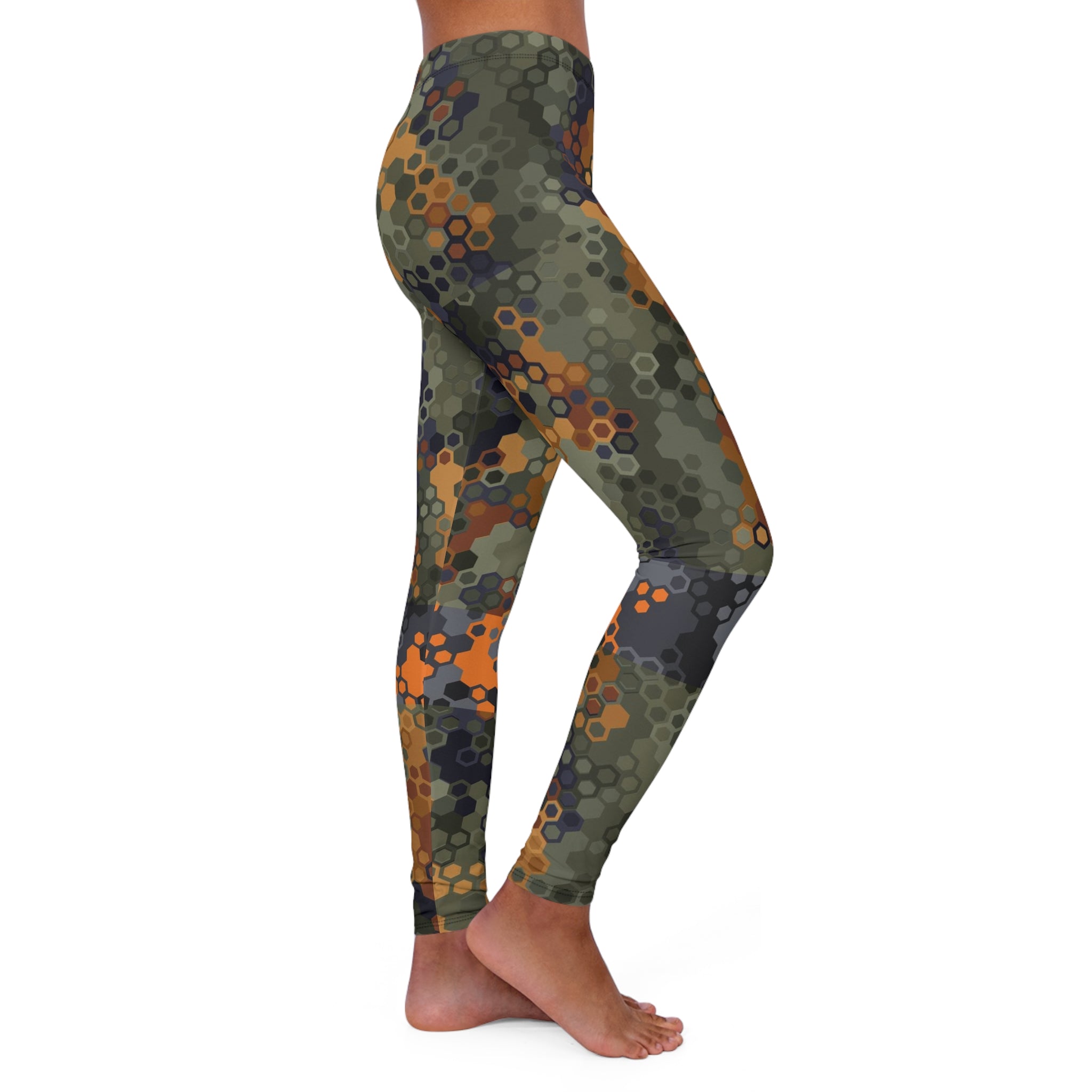 Hexagon, Premium Sculpting leggings