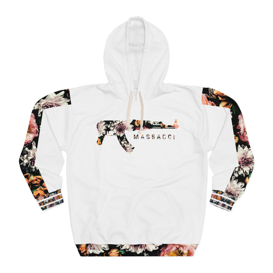 Flowers and Firearms, Premium Blend Hoodie