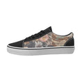 Load image into Gallery viewer, Camo Flowers, Women's Lace-Up Canvas Sneakers
