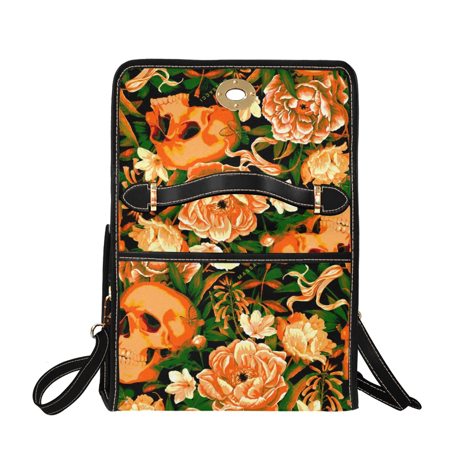 Skull Garden Redzone, Canvas Purse