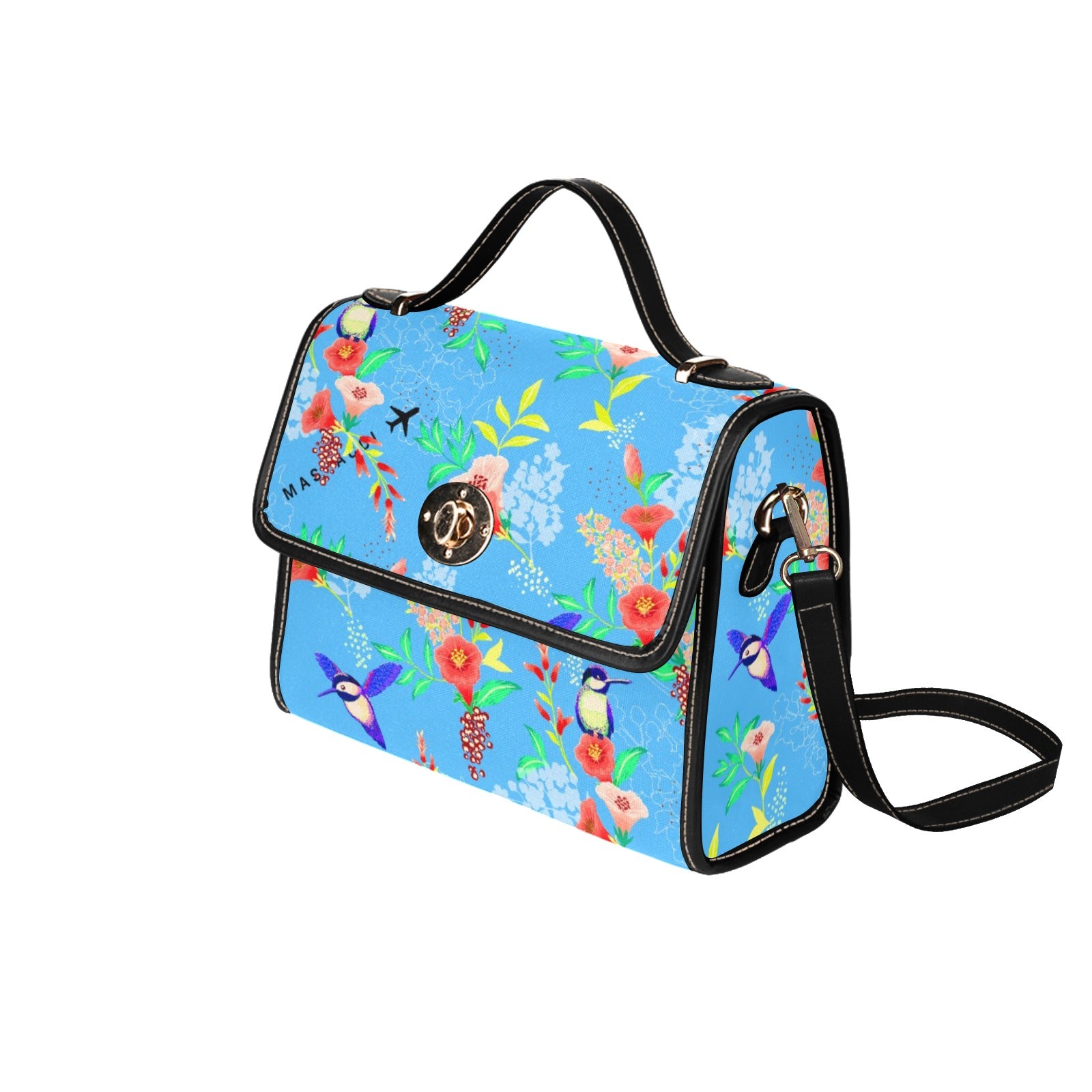 Jet Setter, Canvas Purse