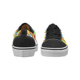 Load image into Gallery viewer, Stained Glass, Women's Lace-Up Canvas Sneakers
