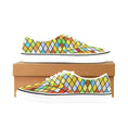 Load image into Gallery viewer, Stained Glass, Men's Classic Canvas Low Top Sneakers
