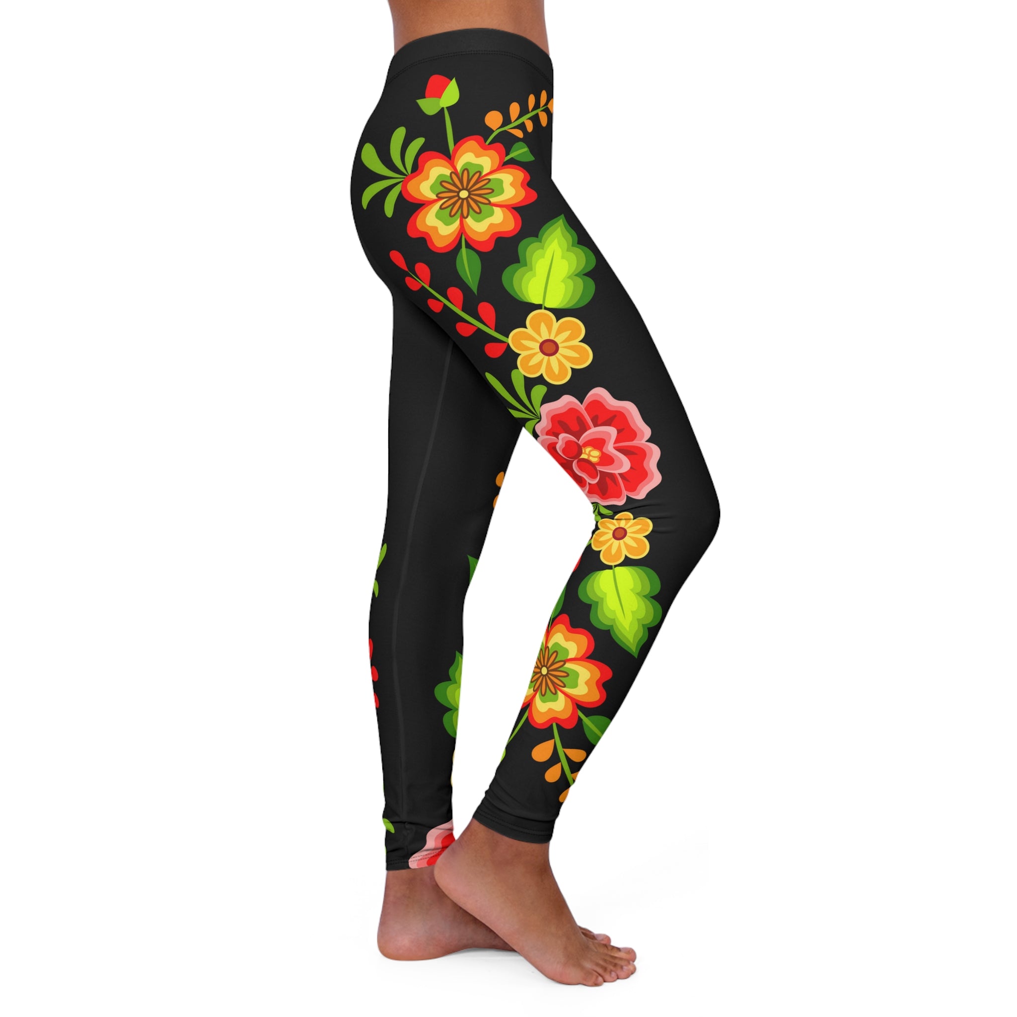 Bright vines, Premium Sculpting leggings