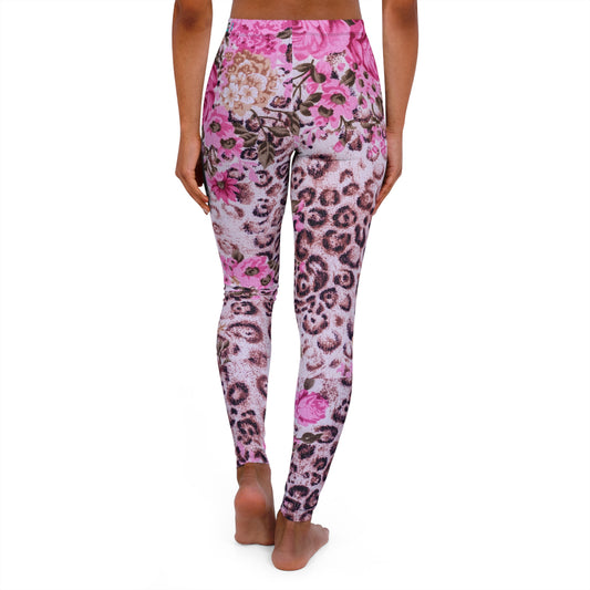 Cheetah Pink, Premium Sculpting leggings