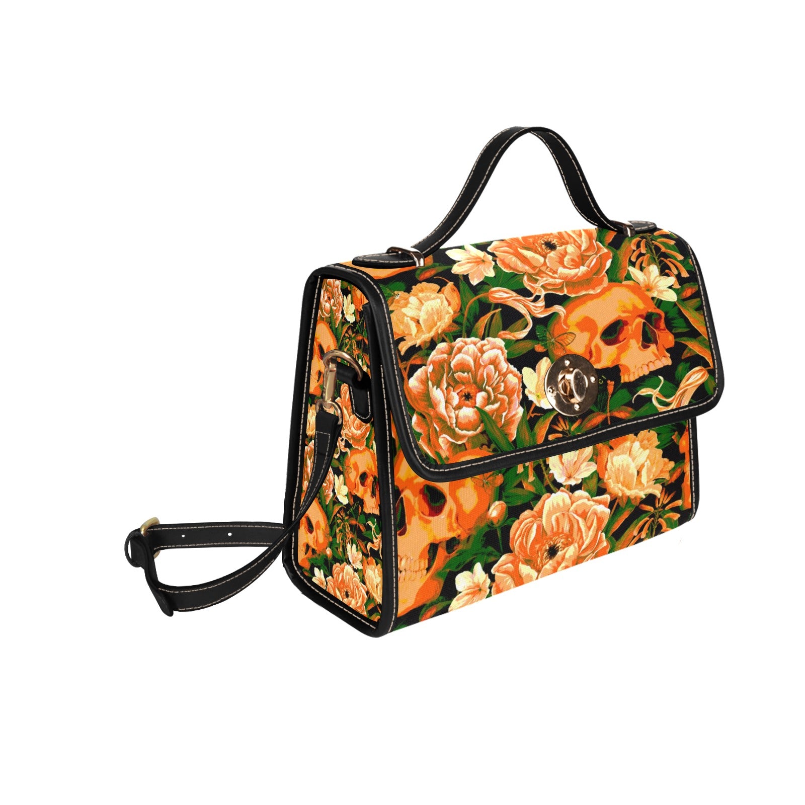 Skull Garden Redzone, Canvas Purse