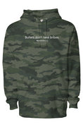 Load image into Gallery viewer, Bullets don't take bribes, heavyweight pullover hoodie
