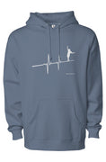 Load image into Gallery viewer, The edge, heavyweight pullover hoodie
