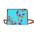 Load image into Gallery viewer, Coral Leaf,  Canvas Purse
