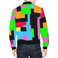 Load image into Gallery viewer, Color Block, Zip-up Jacket
