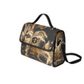 Load image into Gallery viewer, Gold Boa, Canvas Purse
