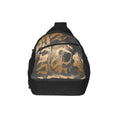 Load image into Gallery viewer, Gold Boa, Sling pack
