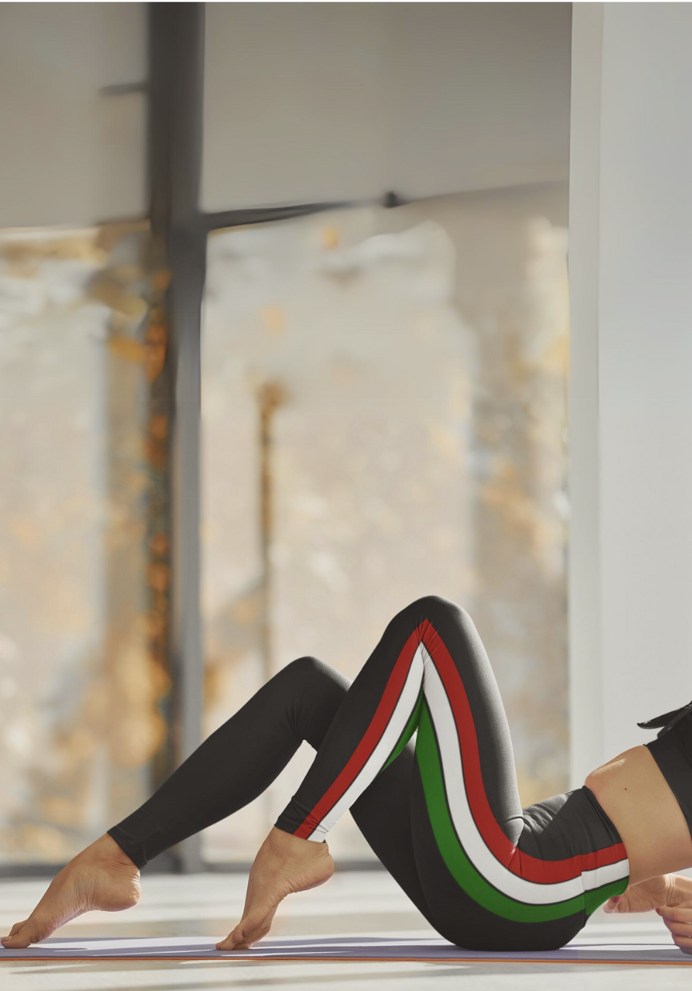 Italian Racer, Leggings and Sports Bra Full Set