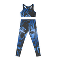 Load image into Gallery viewer, Cool Azul, Leggings and Sports Bra Full Set
