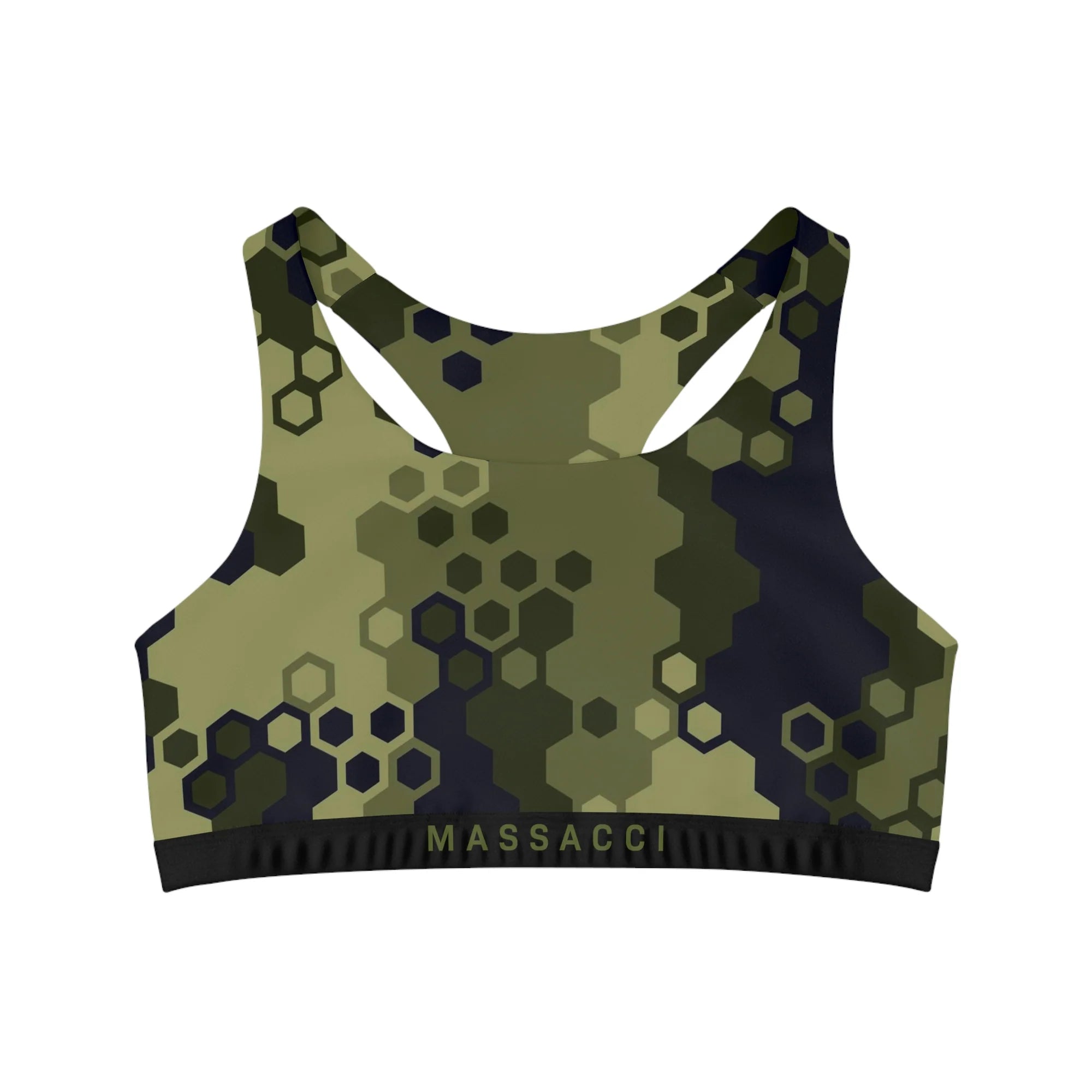 Geometric Camo, Leggings and Sports Bra Full Set