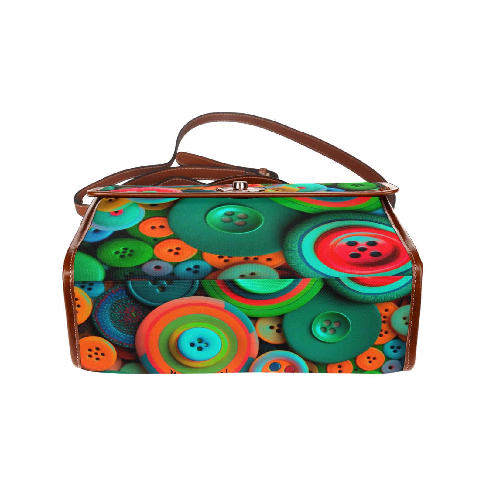 Buttons, Canvas Purse