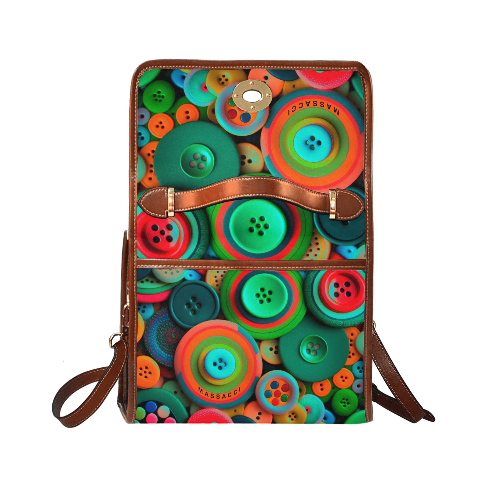 Buttons, Canvas Purse