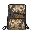 Load image into Gallery viewer, Gold Boa, Canvas Purse
