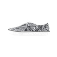 Load image into Gallery viewer, Dark Heart, Men's Classic Canvas Low Top Sneakers
