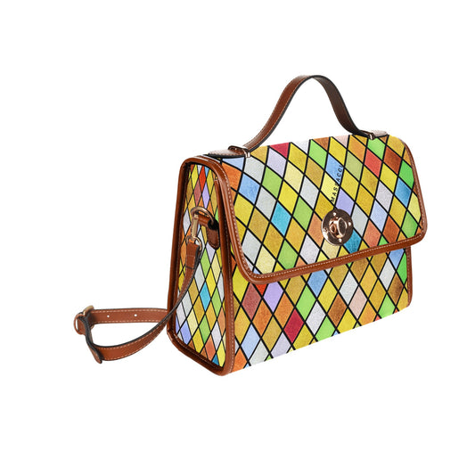 Stained Glass, Canvas Purse