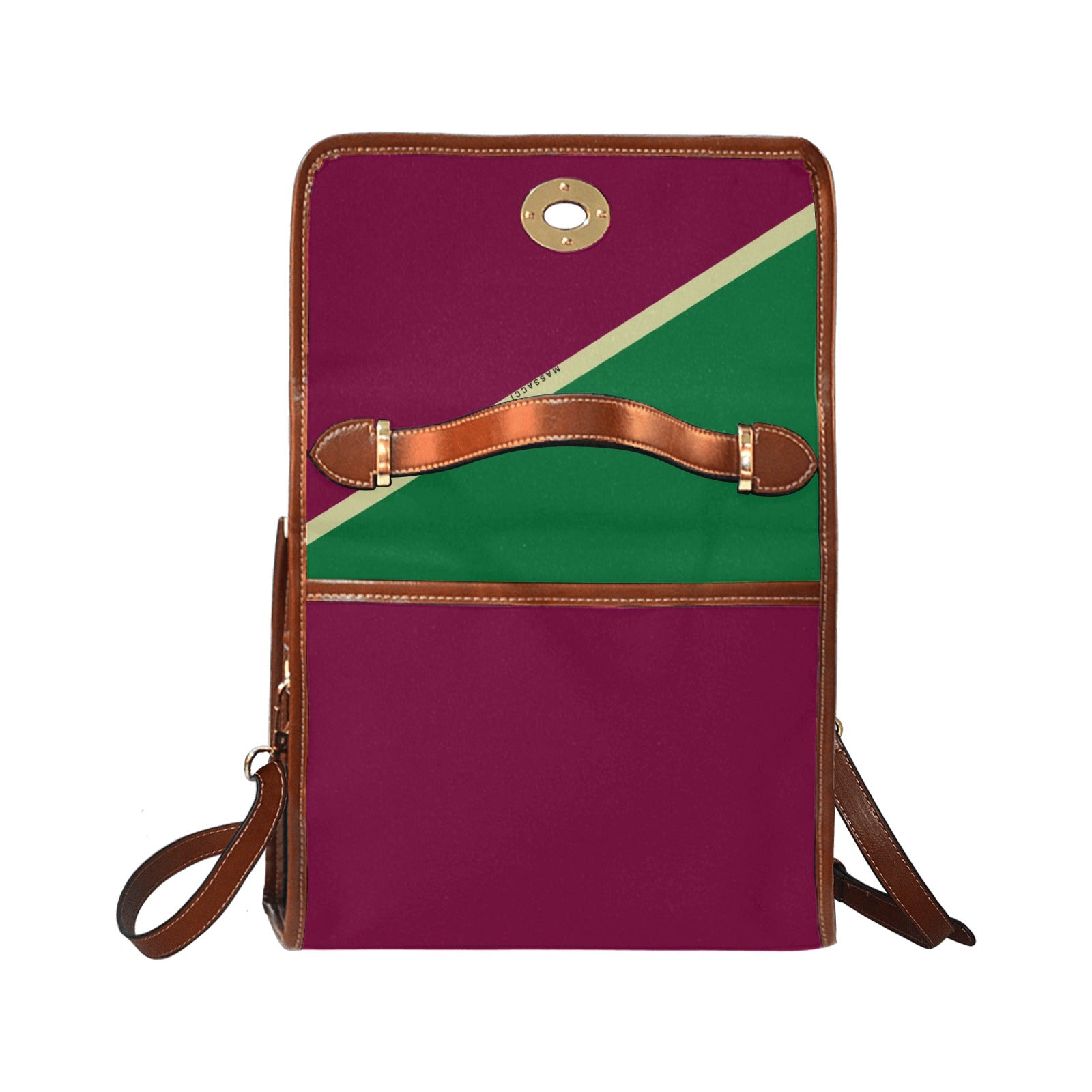 Fresh Plum, Canvas Purse