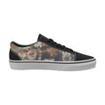 Load image into Gallery viewer, Camo Flower, Men's Lace-Up Canvas Sneakers
