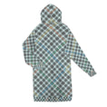 Load image into Gallery viewer, Hounds plaid, zip up long hoodie
