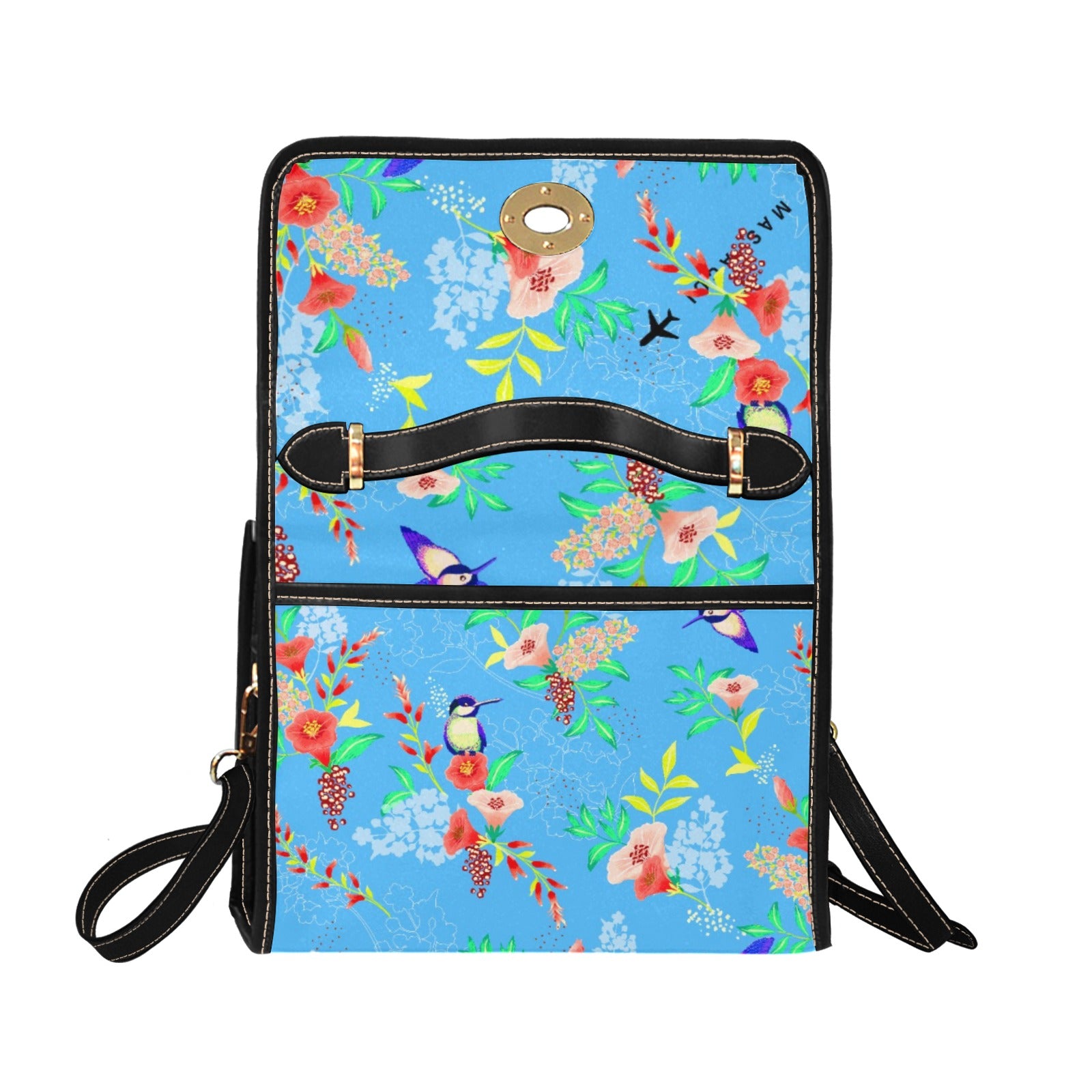 Jet Setter, Canvas Purse