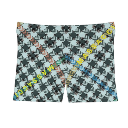 Hounds Plaid, Workout Shorts