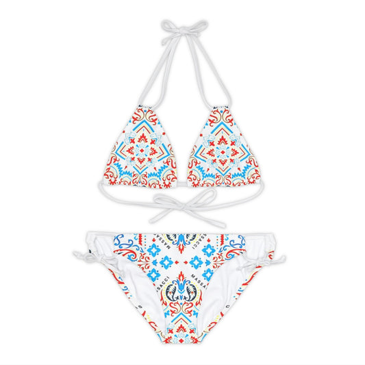 Mosaic, Strap Bikini Set