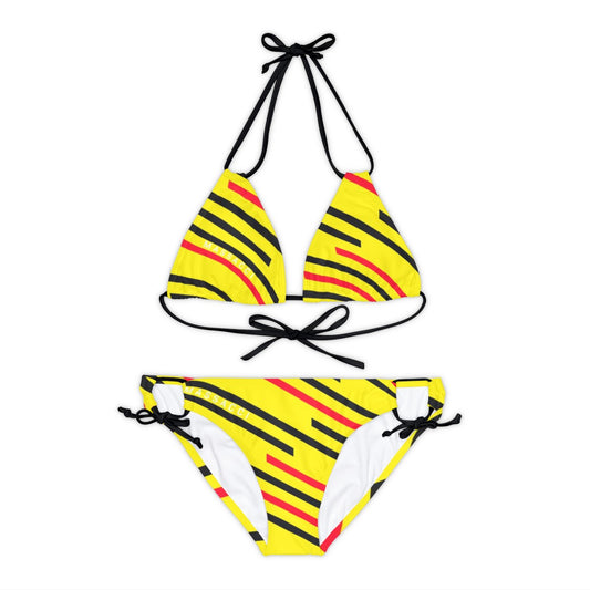 Slant, Strap Bikini Set