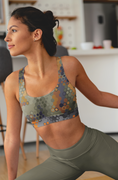 Load image into Gallery viewer, Hexagons, Seamless Sports Bra
