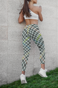 Load image into Gallery viewer, Hounds Plaid, Leggings and Sports Bra Full Set
