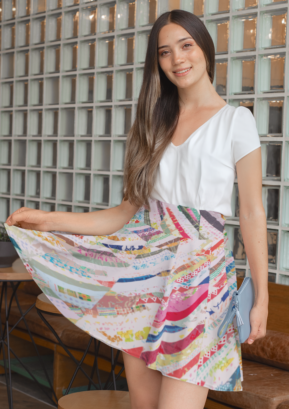 Tilted Quilt, Lifestyle Skirt