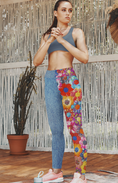 Load image into Gallery viewer, Denim Garden, Leggings and Sports Bra Full Set
