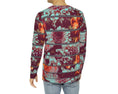 Load image into Gallery viewer, Grey Flowers, Men's Long Sleeve
