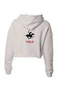 Load image into Gallery viewer, Yolo, Lightweight Crop Hoodie
