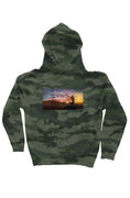Load image into Gallery viewer, Nostalgia for the Future, heavyweight pullover hoodie One Sided
