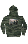 Load image into Gallery viewer, Says Here You Didn't Receive Your Booster Shot, heavyweight pullover hoodie One Sided
