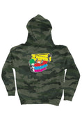 Load image into Gallery viewer, Handheld Heart Attack, heavyweight pullover hoodie One Sided
