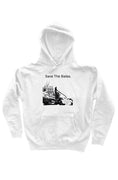 Load image into Gallery viewer, Save The Bales, heavyweight pullover hoodie

