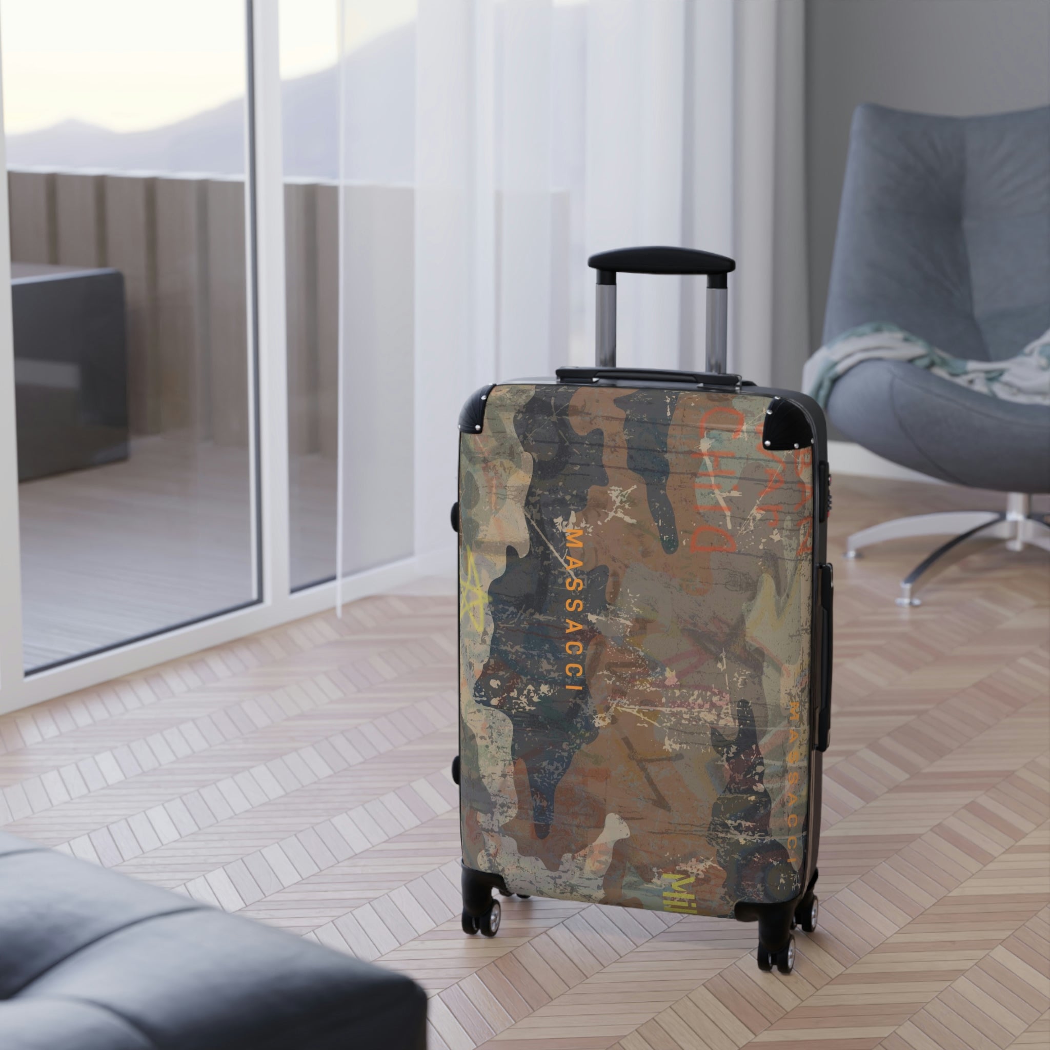 Military Grade, Travel Unique Suitcase